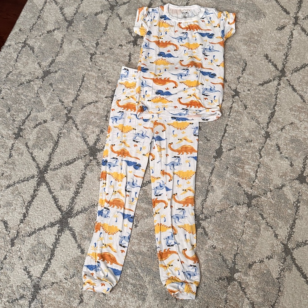Dinosaur print pajamas